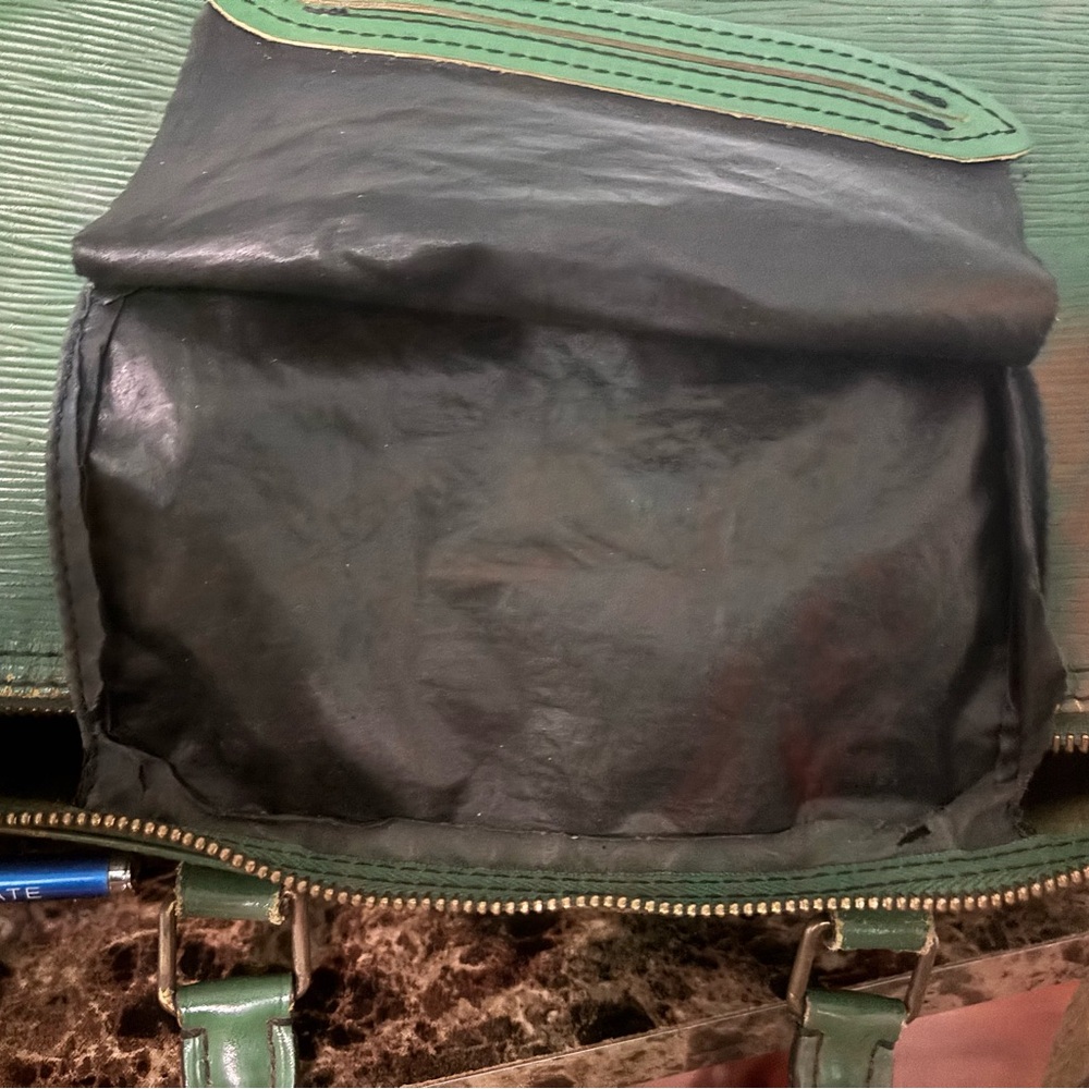 Green lv speedy bag - Picture 3 of 6